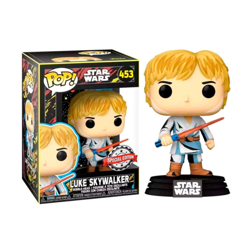 Star Wars Exclusive - Luke Skywalker Retro  <strong>€‌6.00</strong> <s> €‌17.95</s><p>(STOCK 2) 