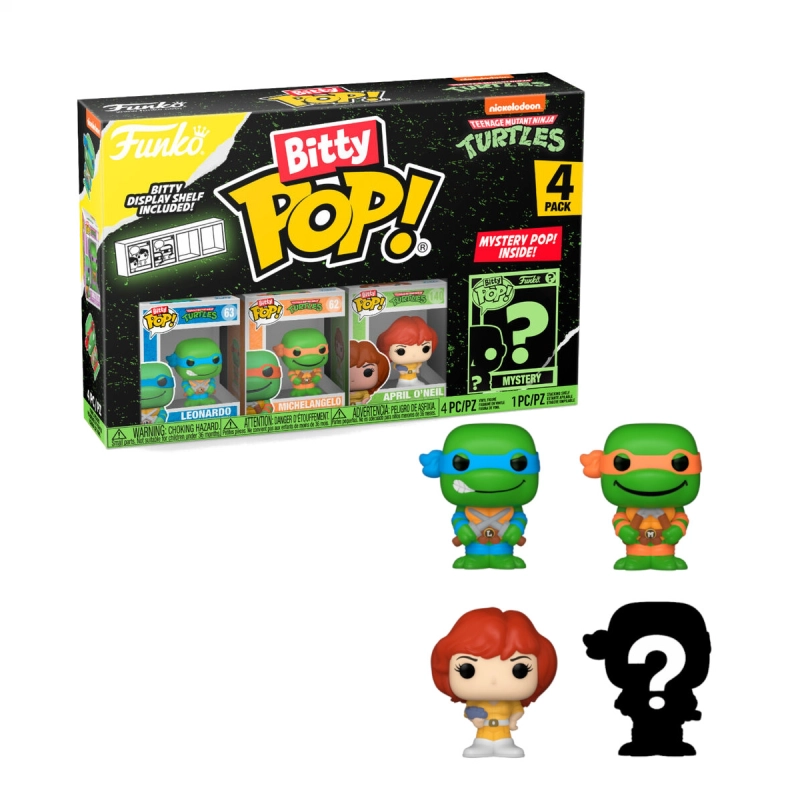 Bitty Pop! 4-Pack: Teenage Mutant Ninja Turtles   <strong>€‌8.00</strong> <s> €‌18.95</s><p>(STOCK 1) 
